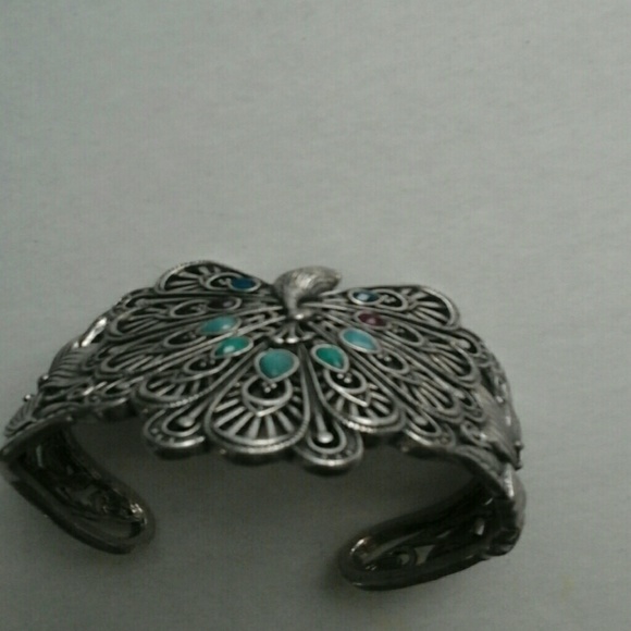 Lucky brand, peacock cuff bracelet - Picture 3 of 3